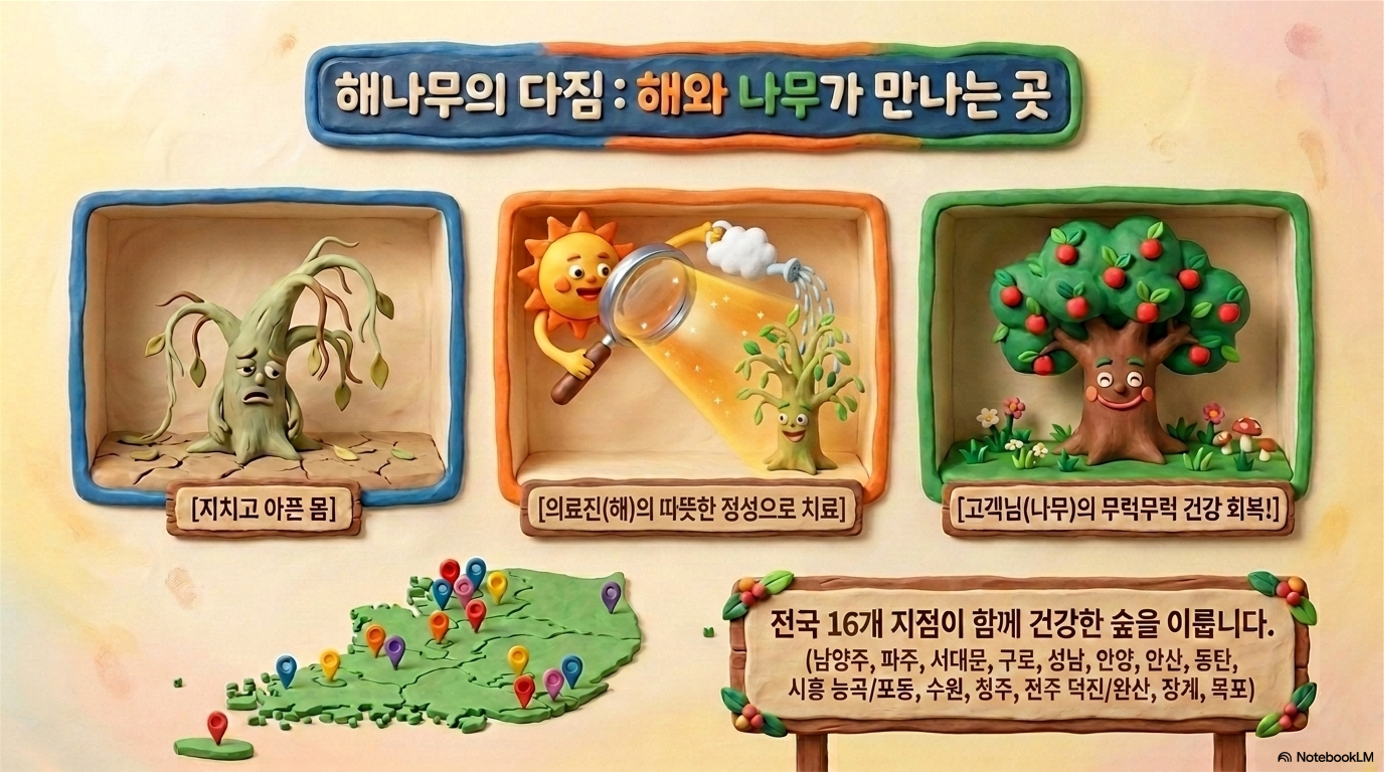 해나무의 다짐: 해와 나무가 만나는 곳